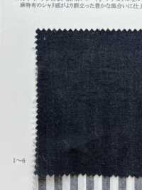 35438 Yarn-dyed 50 Single Yarn Thread/ Linen Washer-processed Broadcloth Series[Textile / Fabric] SUNWELL Sub Photo