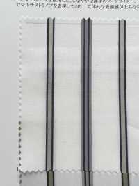 35450 60 Single Thread Cotton/Cellulose Typewritter Cloth Dobby Stripe[Textile / Fabric] SUNWELL Sub Photo