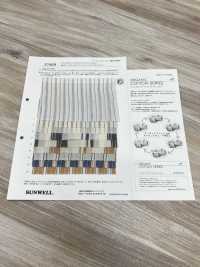 35469 40 Thread Organic Cotton Shirring Stripe[Textile / Fabric] SUNWELL Sub Photo