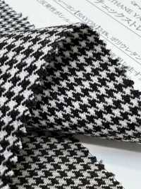 46050 Yarn-dyed Polyester/rayon Check Stretch[Textile / Fabric] SUNWELL Sub Photo