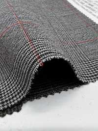 46144 <Mona Luce> Yarn Dyed Polyester/Rayon 2WAY Trogren Check[Textile / Fabric] SUNWELL Sub Photo