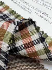 46171 Yarn-dyed 30 Thread Polyester/rayon Crisp Twill Check[Textile / Fabric] SUNWELL Sub Photo