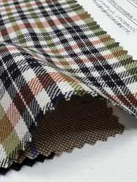 46171 Yarn-dyed 30 Thread Polyester/rayon Crisp Twill Check[Textile / Fabric] SUNWELL Sub Photo