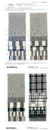6638 Yarn-dyed Cotton/Linen Sheeting, Vertical Wrinkle Washer Finish