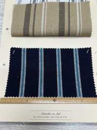 A-8082 Linen Stripe[Textile / Fabric] ARINOBE Sub Photo