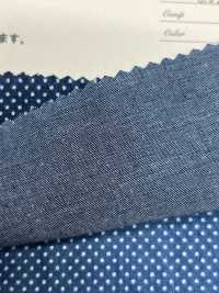 INDIA-471 Indigo Discharge Design[Textile / Fabric] ARINOBE CO., LTD. Sub Photo