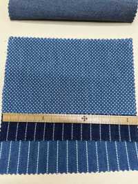 INDIA-471 Indigo Discharge Design[Textile / Fabric] ARINOBE CO., LTD. Sub Photo