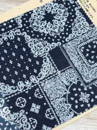 INDIA-470 Indigo Discharge Design[Textile / Fabric] ARINOBE CO., LTD. Sub Photo