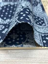 INDIA-470 Indigo Discharge Design[Textile / Fabric] ARINOBE CO., LTD. Sub Photo