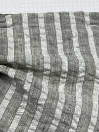 3014 Linen Cotton Striped Shirring[Textile / Fabric] Fine Textiles Sub Photo