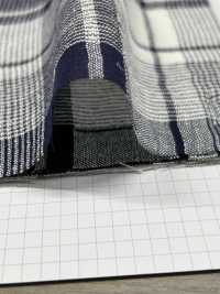 7680 Linen Cotton Check[Textile / Fabric] Fine Textile Sub Photo