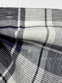 7680 Linen Cotton Check[Textile / Fabric] Fine Textile Sub Photo