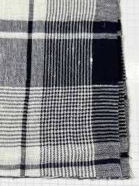 7680 Linen Cotton Check[Textile / Fabric] Fine Textile Sub Photo