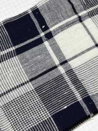 7680 Linen Cotton Check[Textile / Fabric] Fine Textile Sub Photo