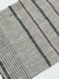 2457 Linen Heather Multi Horizontal Stripes[Textile / Fabric] Fine Textile Sub Photo