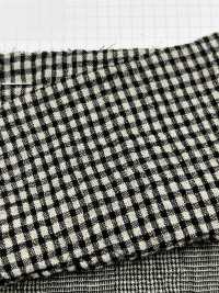 2379 Linen Modal Check Shirring[Textile / Fabric] Fine Textile Sub Photo