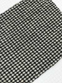 2379 Linen Modal Check Shirring[Textile / Fabric] Fine Textile Sub Photo