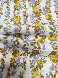 55051-4 60/2 Gas-fired Mercerized Cotton Jersey Small Flower Pattern[Textile / Fabric] SAKURA COMPANY Sub Photo