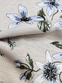 55052-2 60/2 Gas-fired Mercerized Cotton Jersey Floral Pattern[Textile / Fabric] SAKURA COMPANY Sub Photo