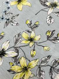 55052-2 60/2 Gas-fired Mercerized Cotton Jersey Floral Pattern[Textile / Fabric] SAKURA COMPANY Sub Photo
