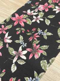 55052-2 60/2 Gas-fired Mercerized Cotton Jersey Floral Pattern[Textile / Fabric] SAKURA COMPANY Sub Photo