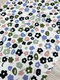 55052-3 60/2 Gas-fired Mercerized Cotton Jersey Floret Overall Pattern[Textile / Fabric] SAKURA COMPANY Sub Photo