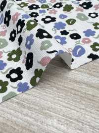 55052-3 60/2 Gas-fired Mercerized Cotton Jersey Floret Overall Pattern[Textile / Fabric] SAKURA COMPANY Sub Photo
