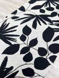 55052-4 60/2 Gas Baked Mercerized Cotton Jersey Single Color Leaf Pattern[Textile / Fabric] SAKURA COMPANY Sub Photo