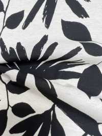55052-4 60/2 Gas Baked Mercerized Cotton Jersey Single Color Leaf Pattern[Textile / Fabric] SAKURA COMPANY Sub Photo