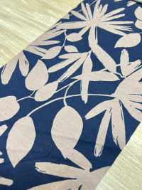 55052-4 60/2 Gas Baked Mercerized Cotton Jersey Single Color Leaf Pattern[Textile / Fabric] SAKURA COMPANY Sub Photo
