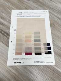 22449 80 Single Thread Slab Lawn Natural Washer Processing[Textile / Fabric] SUNWELL Sub Photo