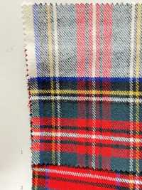 6701 Yarn Dyed 20 Thread Viyella Fuzzy Tartan Check[Textile / Fabric] SUNWELL Sub Photo