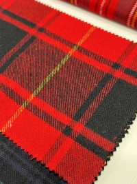 6701 Yarn Dyed 20 Thread Viyella Fuzzy Tartan Check[Textile / Fabric] SUNWELL Sub Photo