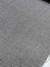 7212 Wool Silk Black And White Corner[Textile / Fabric] Fine Textiles Sub Photo