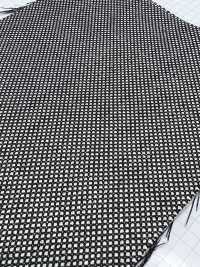 7212 Wool Silk Black And White Corner[Textile / Fabric] Fine Textiles Sub Photo