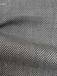 7212 Wool Silk Black And White Corner[Textile / Fabric] Fine Textile Sub Photo