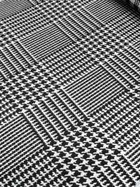 7212 Wool Silk Black And White Corner[Textile / Fabric] Fine Textiles Sub Photo
