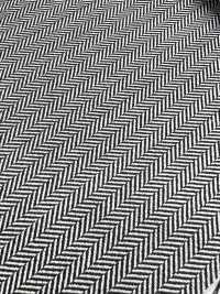 7212 Wool Silk Black And White Corner[Textile / Fabric] Fine Textiles Sub Photo