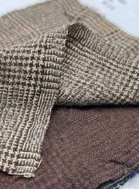 3240 Cotton Wool Washer Processing Glen Check[Textile / Fabric] Fine Textiles Sub Photo