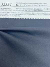 52334 Marude Cotton Twill Vintage Look[Textile / Fabric] SUNWELL Sub Photo