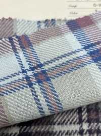 INDIA-2136-SP Cotton Heavy Twill Check (Fuzzy)[Textile / Fabric] ARINOBE CO., LTD. Sub Photo