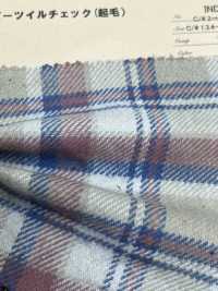 INDIA-2136-SP Cotton Heavy Twill Check (Fuzzy)[Textile / Fabric] ARINOBE Sub Photo