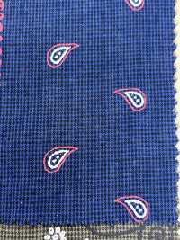 A-8100 Embroidery Style Printed Textile Bandana Pattern[Textile / Fabric] ARINOBE Sub Photo