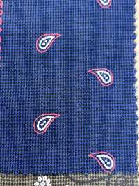 A-8100 Embroidery Style Printed Textile Bandana Pattern[Textile / Fabric] ARINOBE CO., LTD. Sub Photo