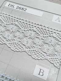 DS2682 Torsion Lace Width 32mm Daisada Sub Photo