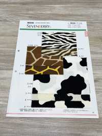 88306 SEVENBERRY® 20 Thread Yarn Twill Animal Print[Textile / Fabric] VANCET Sub Photo