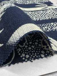 88334 SEVENBERRY® Uneven Thread Cloth, Single-Color Japanese Pattern[Textile / Fabric] VANCET Sub Photo
