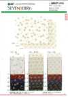 88337 SEVENBERRY® Sheeting Single-Color Gold Japanese Pattern