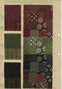 88500 Uneven Thread Cloth Wadoraku[Textile / Fabric] VANCET Sub Photo