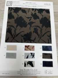 KKF7496-D-4234 Double Weave Jacquard Floral Print[Textile / Fabric] Uni Textile Sub Photo